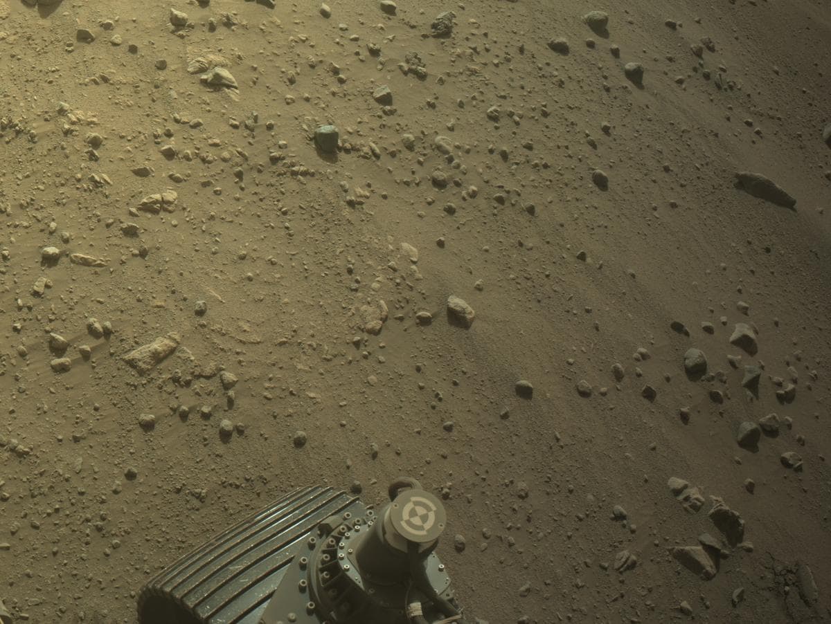 Foto de Marte da câmera NAVCAM_LEFT