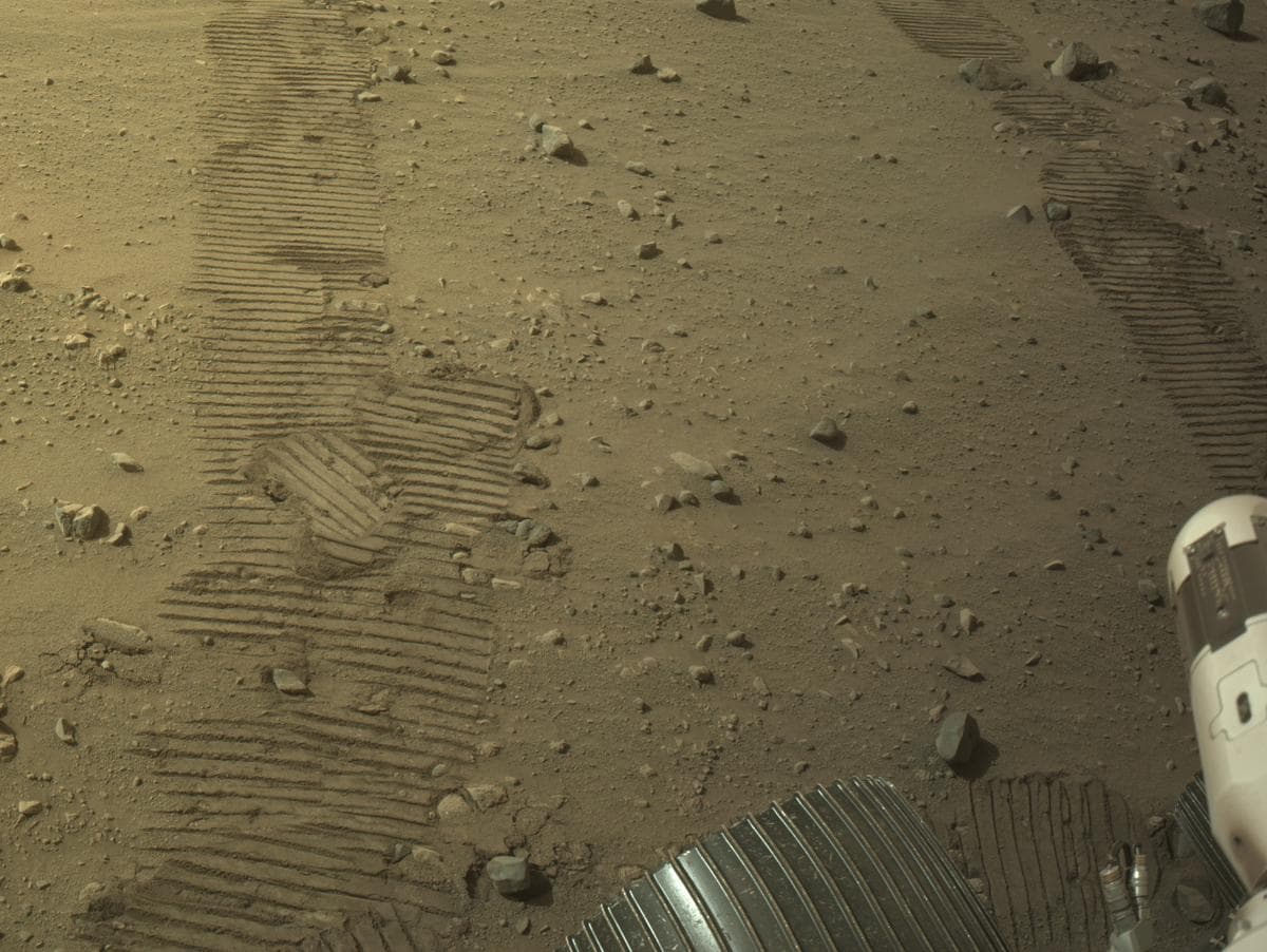Foto de Marte da câmera NAVCAM_LEFT