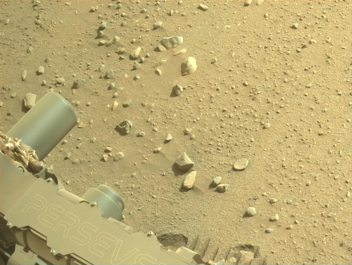 Foto de Marte da câmera NAVCAM_RIGHT