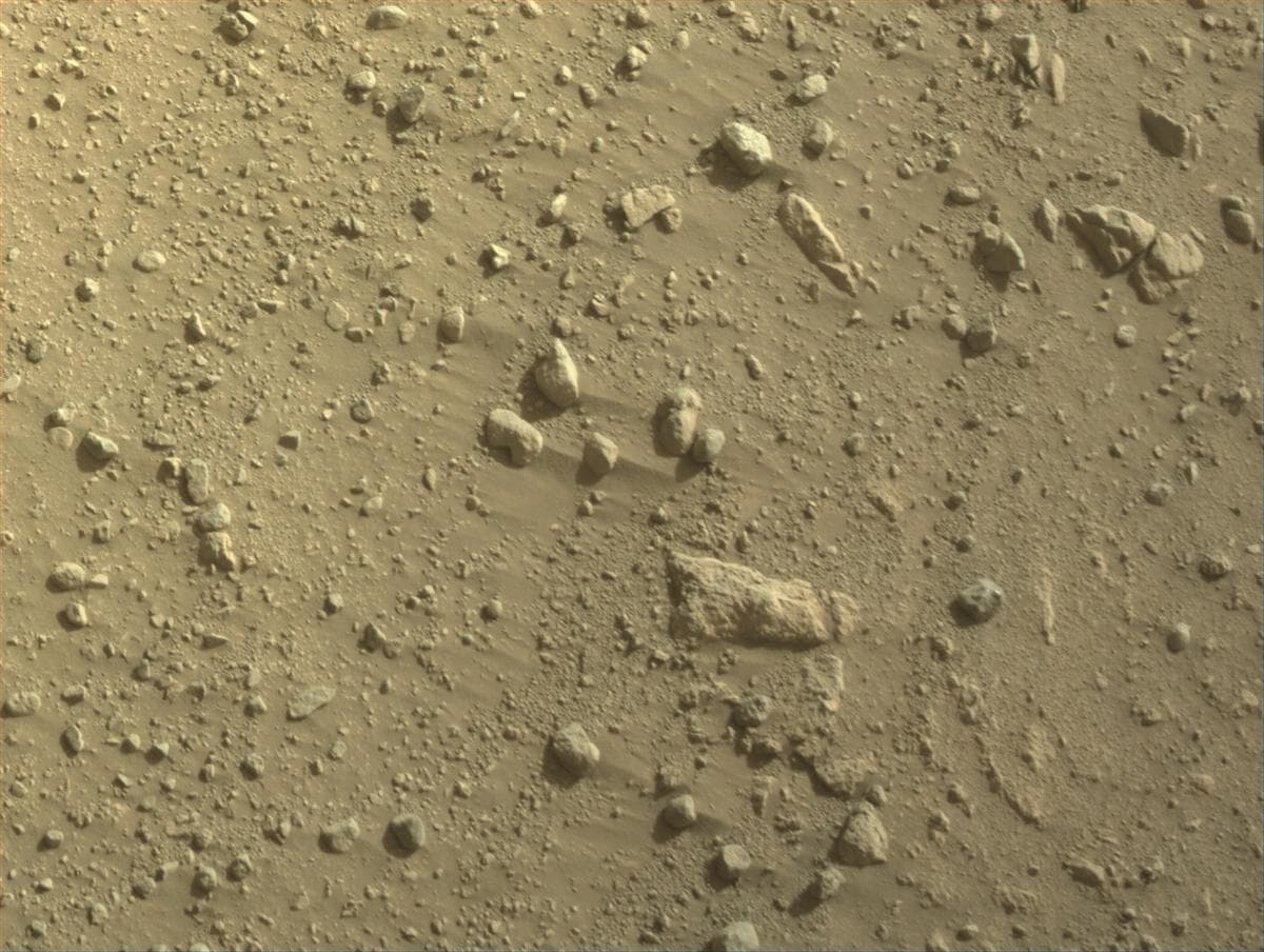 Foto de Marte da câmera NAVCAM_RIGHT