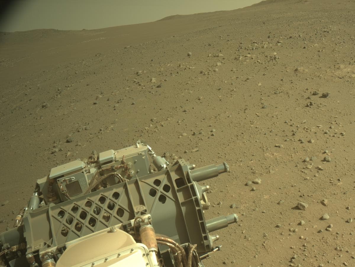 Foto de Marte da câmera NAVCAM_RIGHT