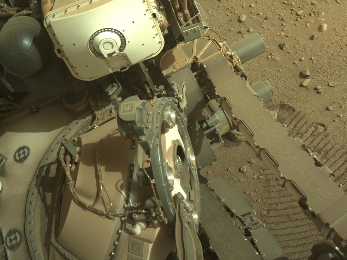 Foto de Marte da câmera NAVCAM_RIGHT