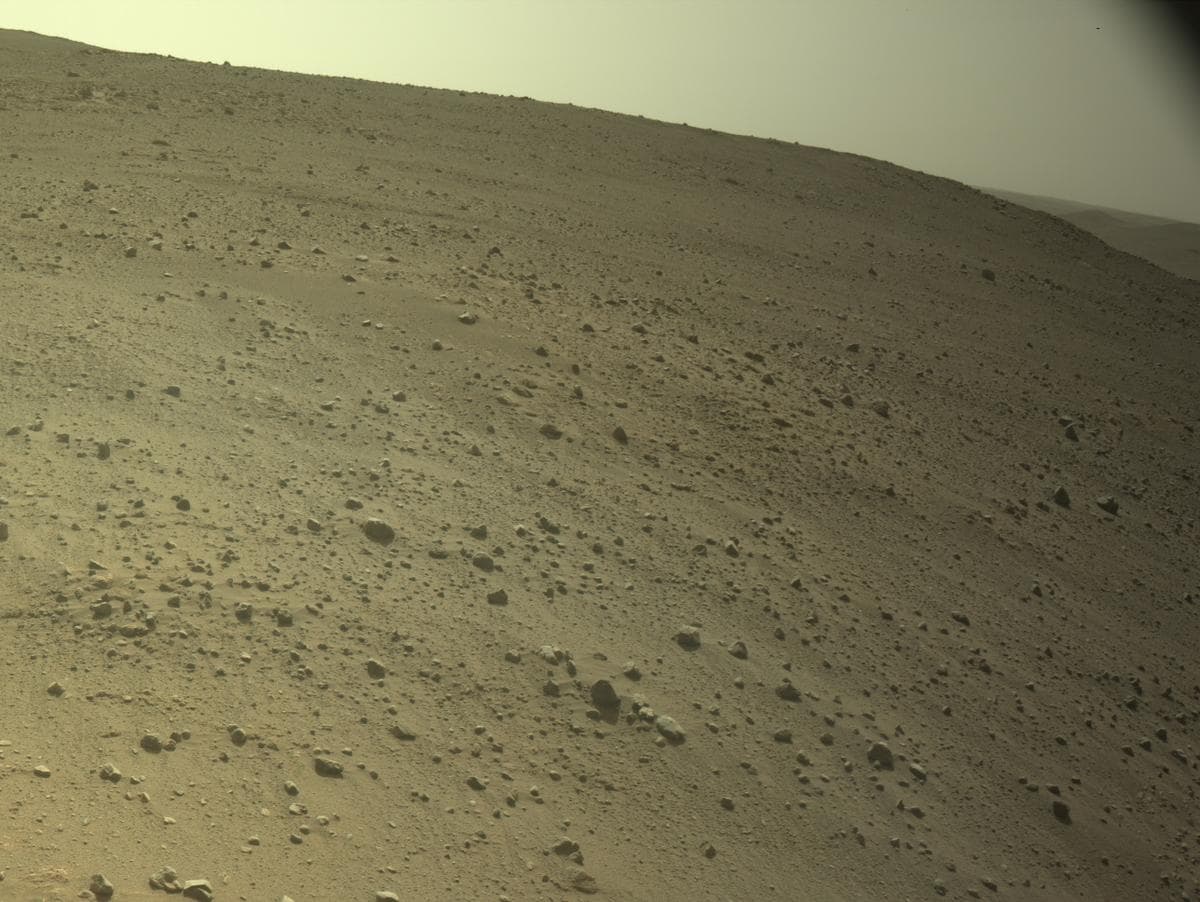 Foto de Marte da câmera NAVCAM_RIGHT