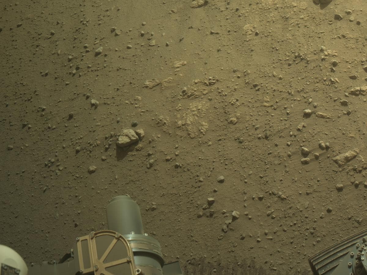 Foto de Marte da câmera NAVCAM_RIGHT