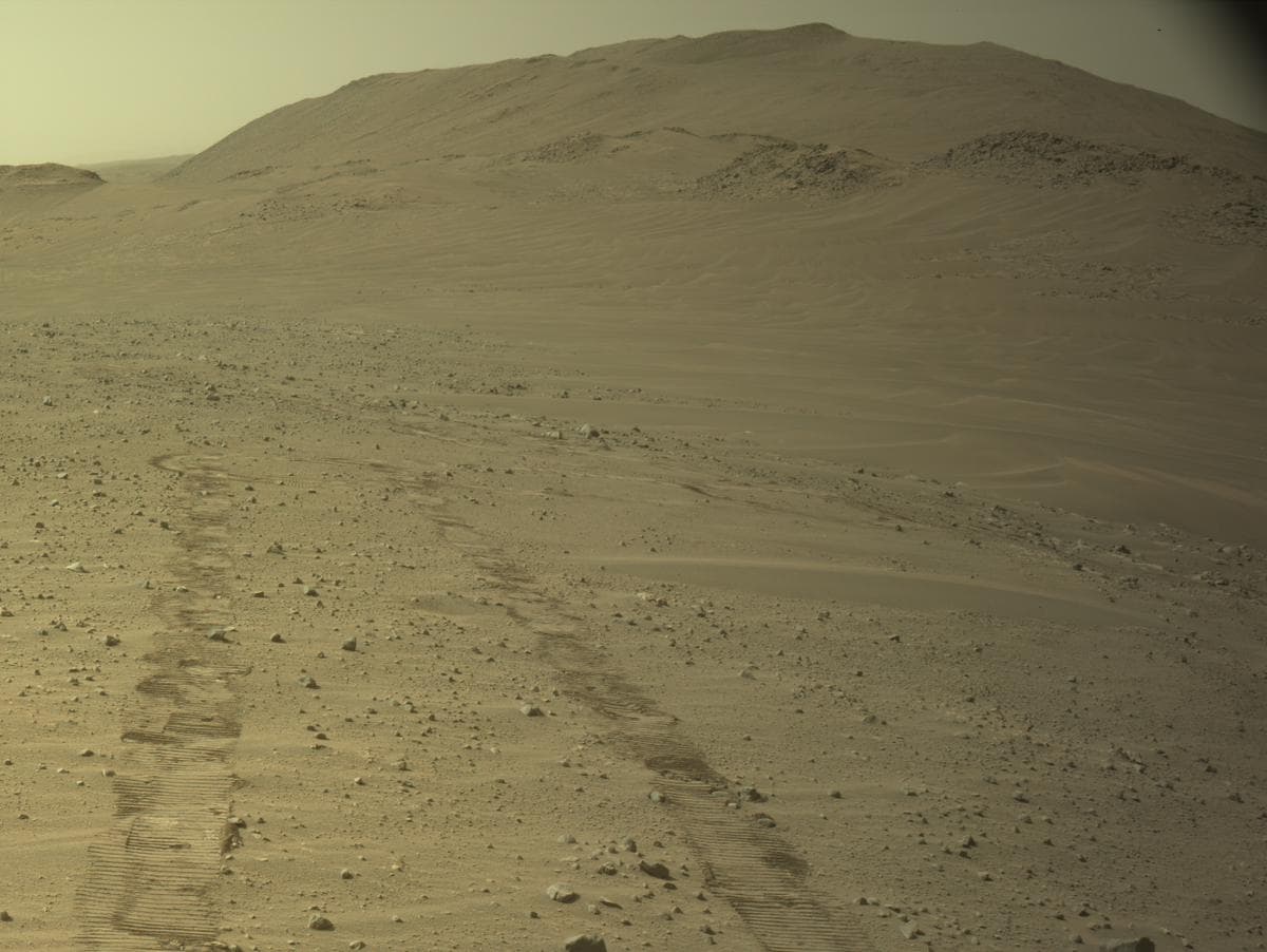Foto de Marte da câmera NAVCAM_RIGHT