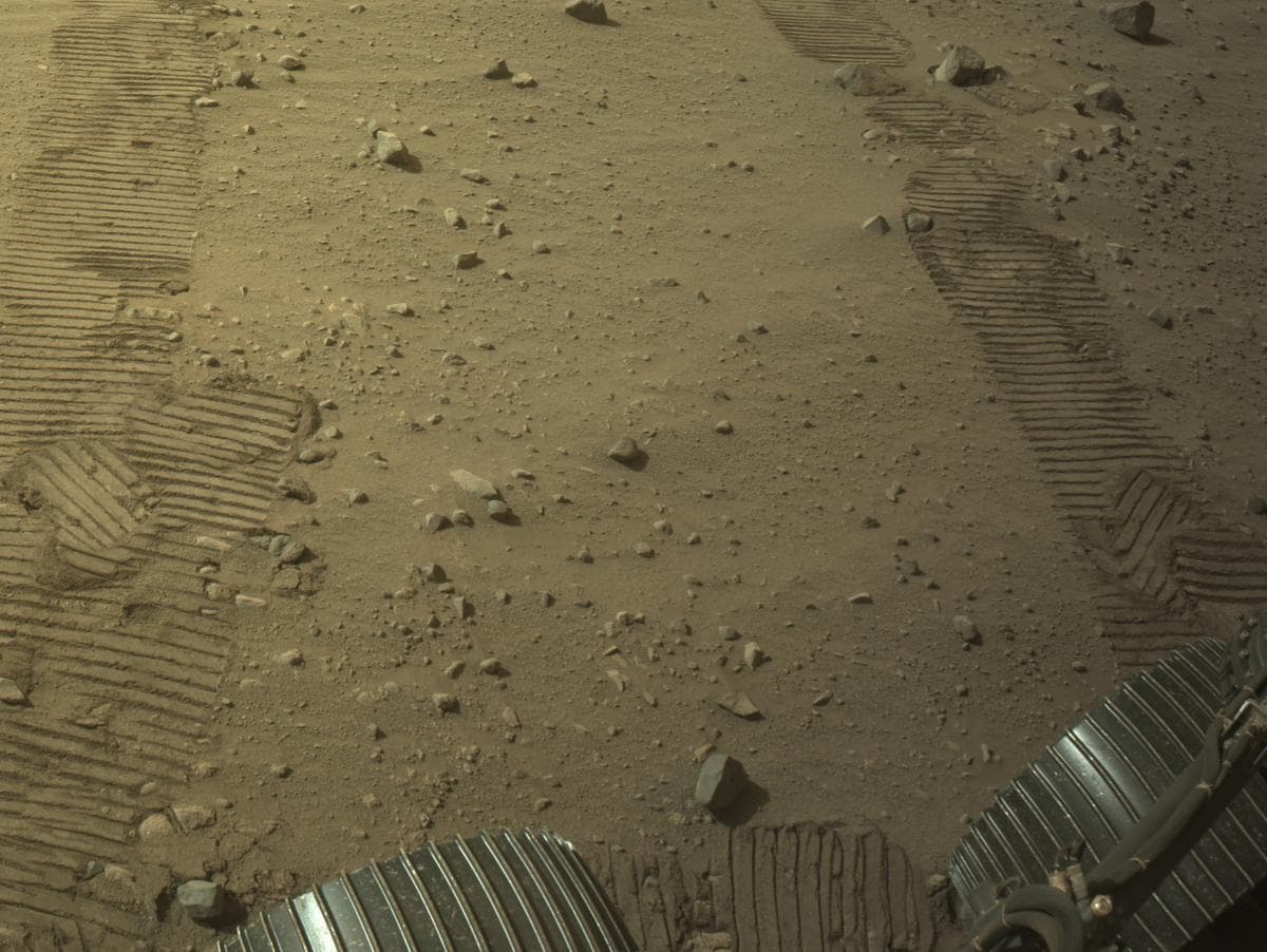 Foto de Marte da câmera NAVCAM_RIGHT