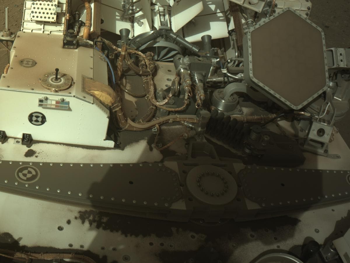 Foto de Marte da câmera NAVCAM_RIGHT