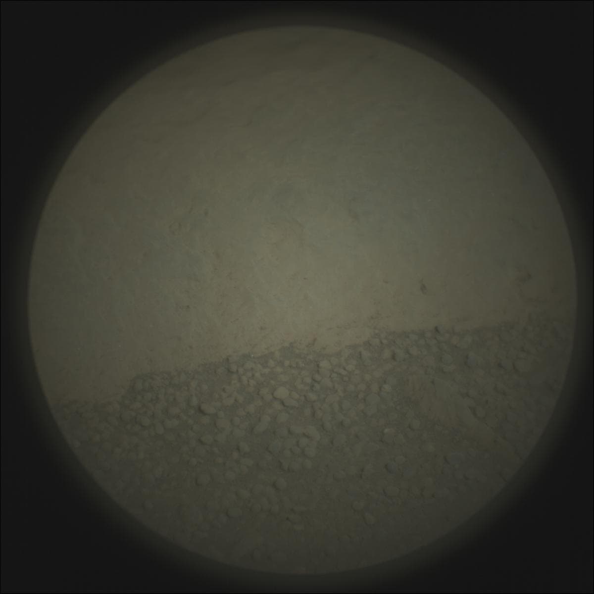 Foto de Marte da câmera SUPERCAM_RMI