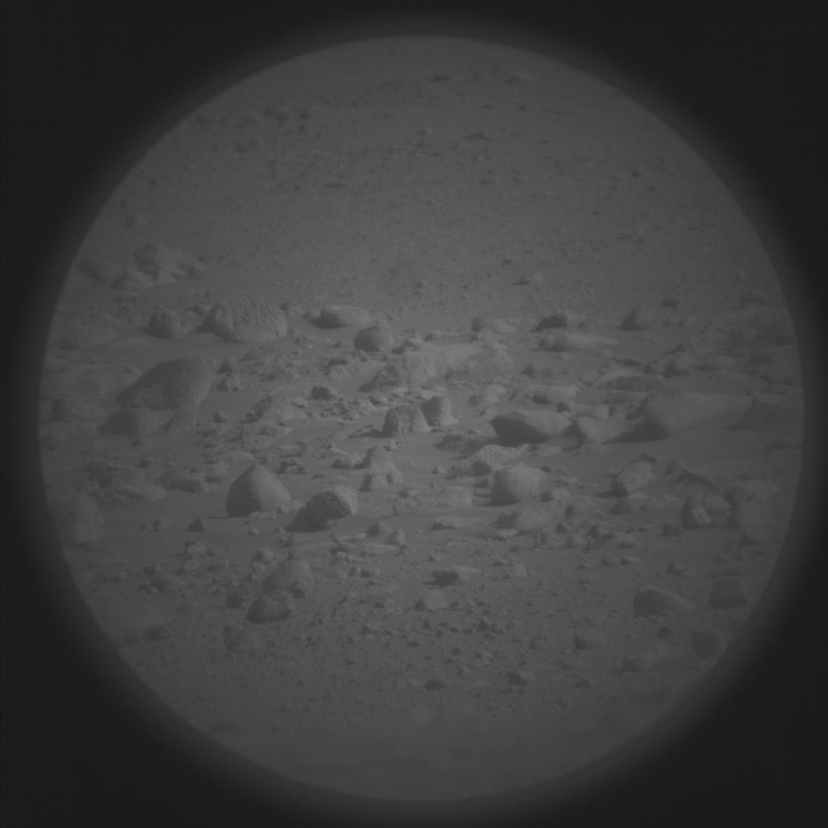 Foto de Marte da câmera SUPERCAM_RMI