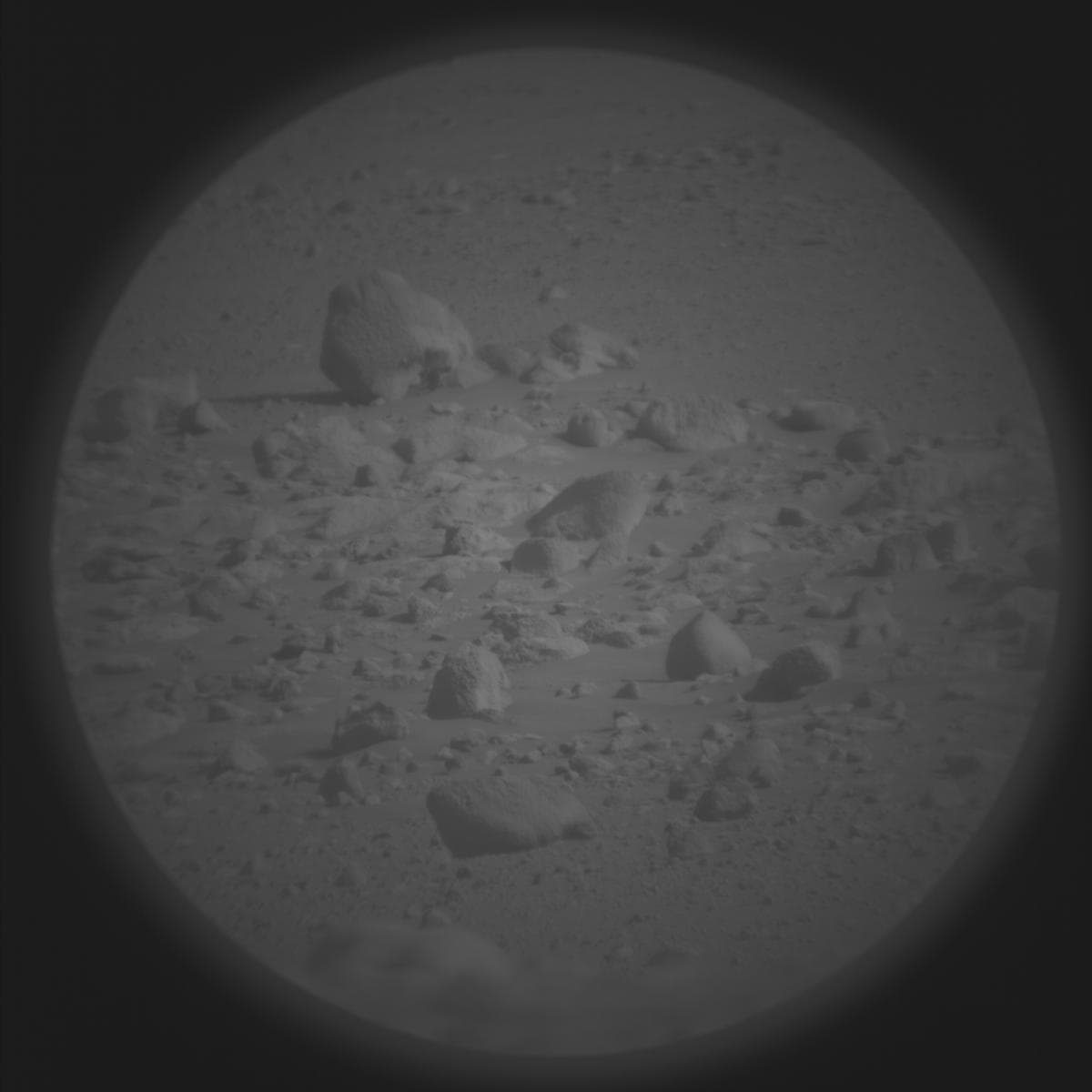 Foto de Marte da câmera SUPERCAM_RMI