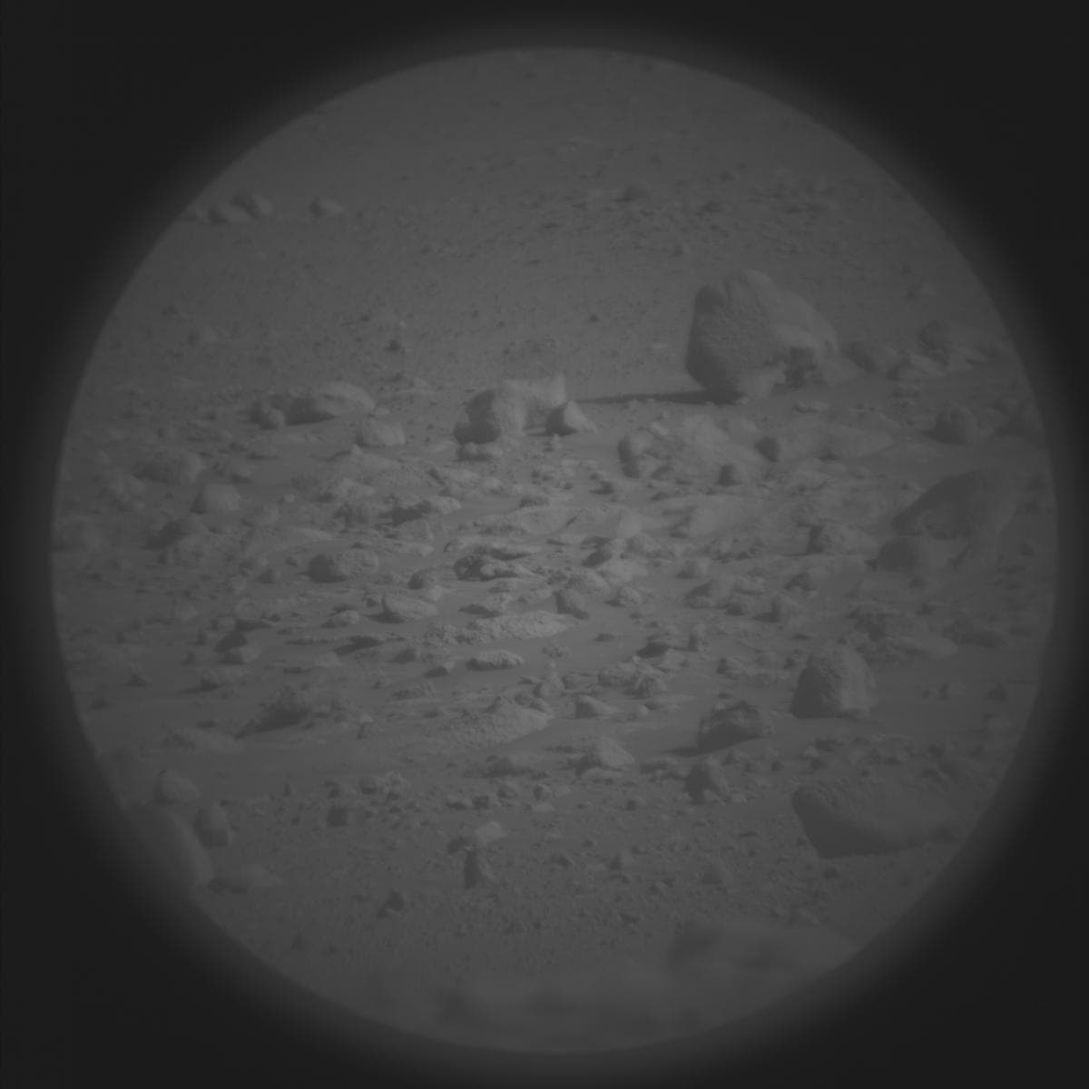 Foto de Marte da câmera SUPERCAM_RMI