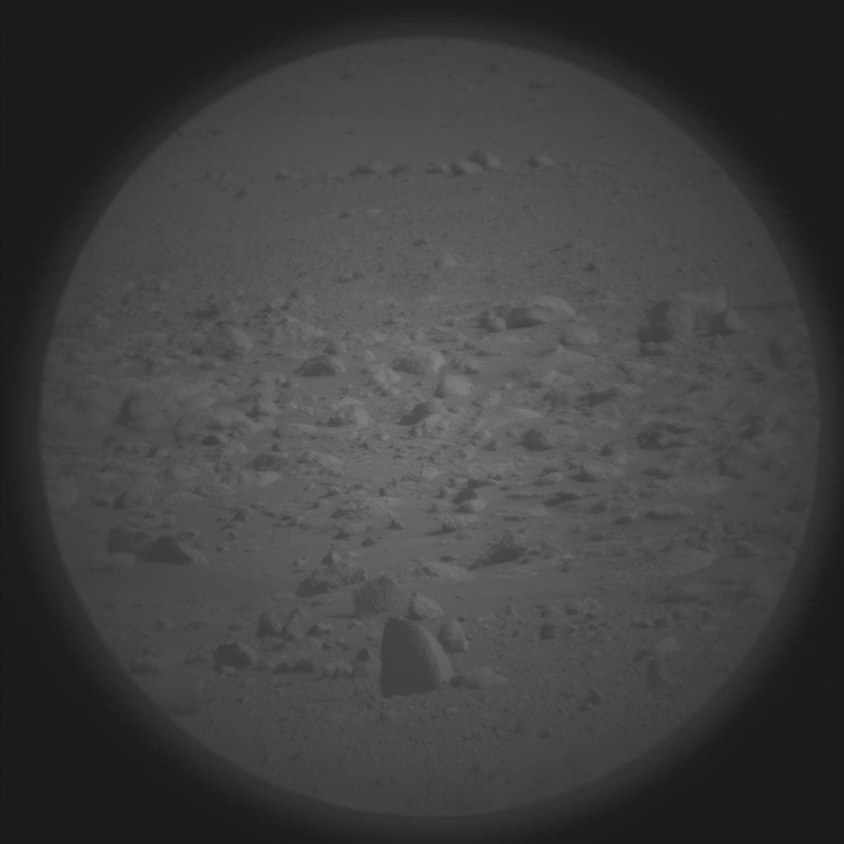 Foto de Marte da câmera SUPERCAM_RMI