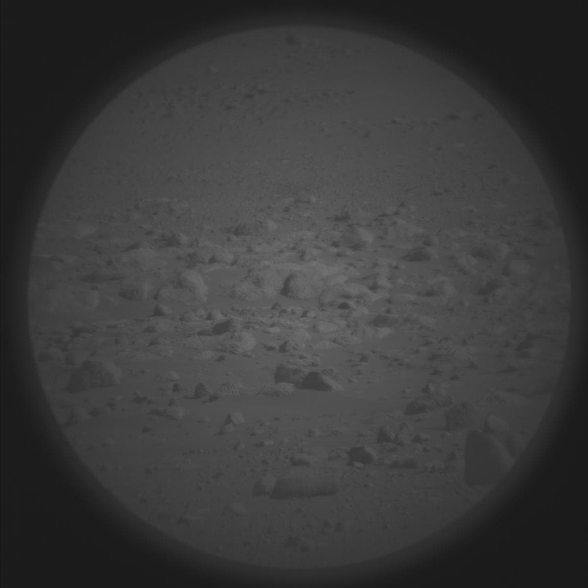 Foto de Marte da câmera SUPERCAM_RMI