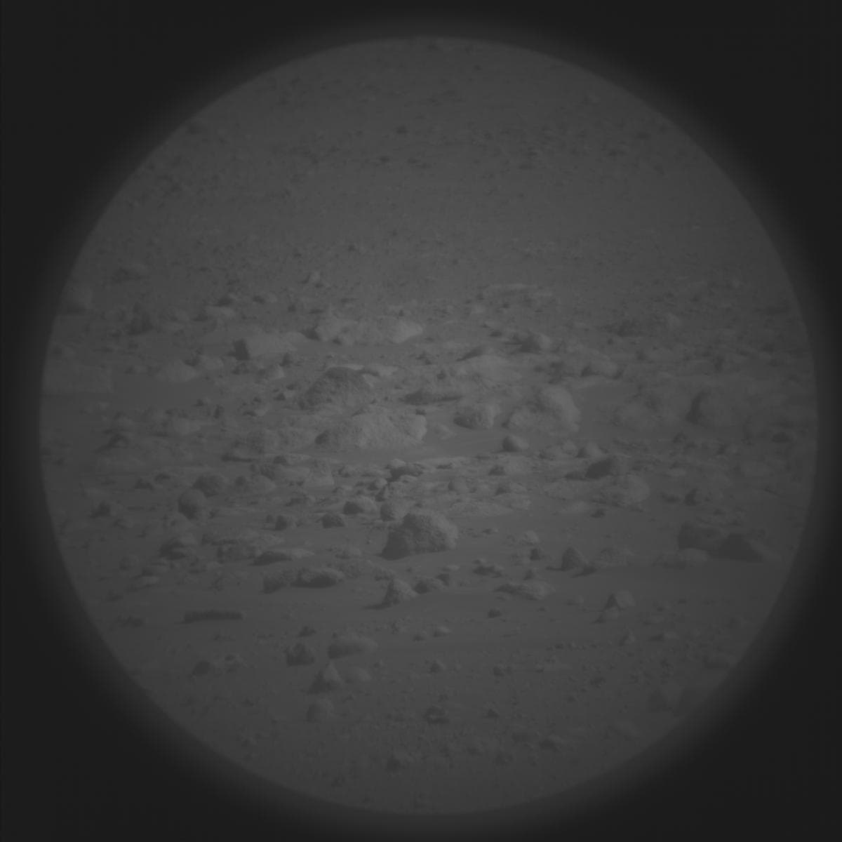 Foto de Marte da câmera SUPERCAM_RMI