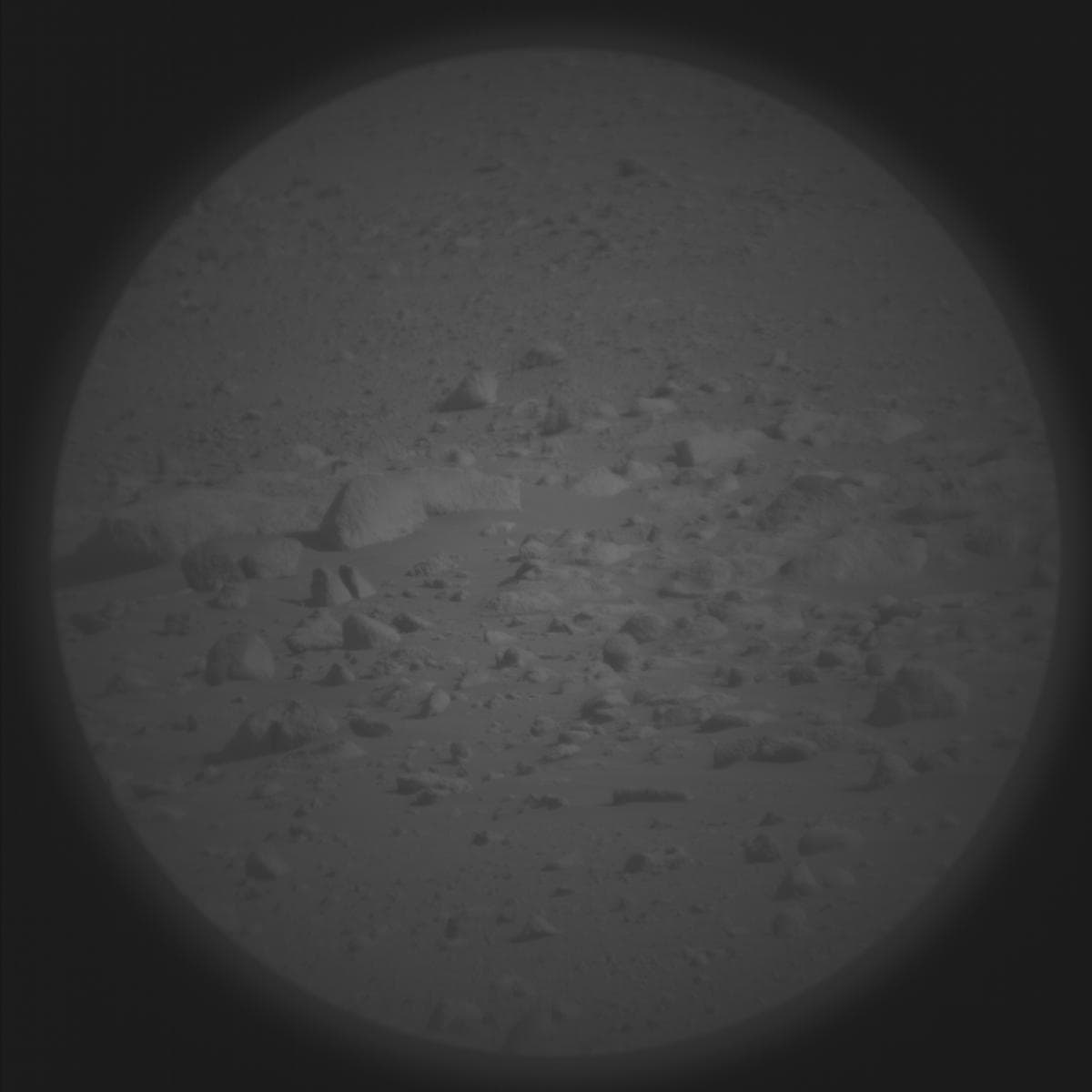 Foto de Marte da câmera SUPERCAM_RMI