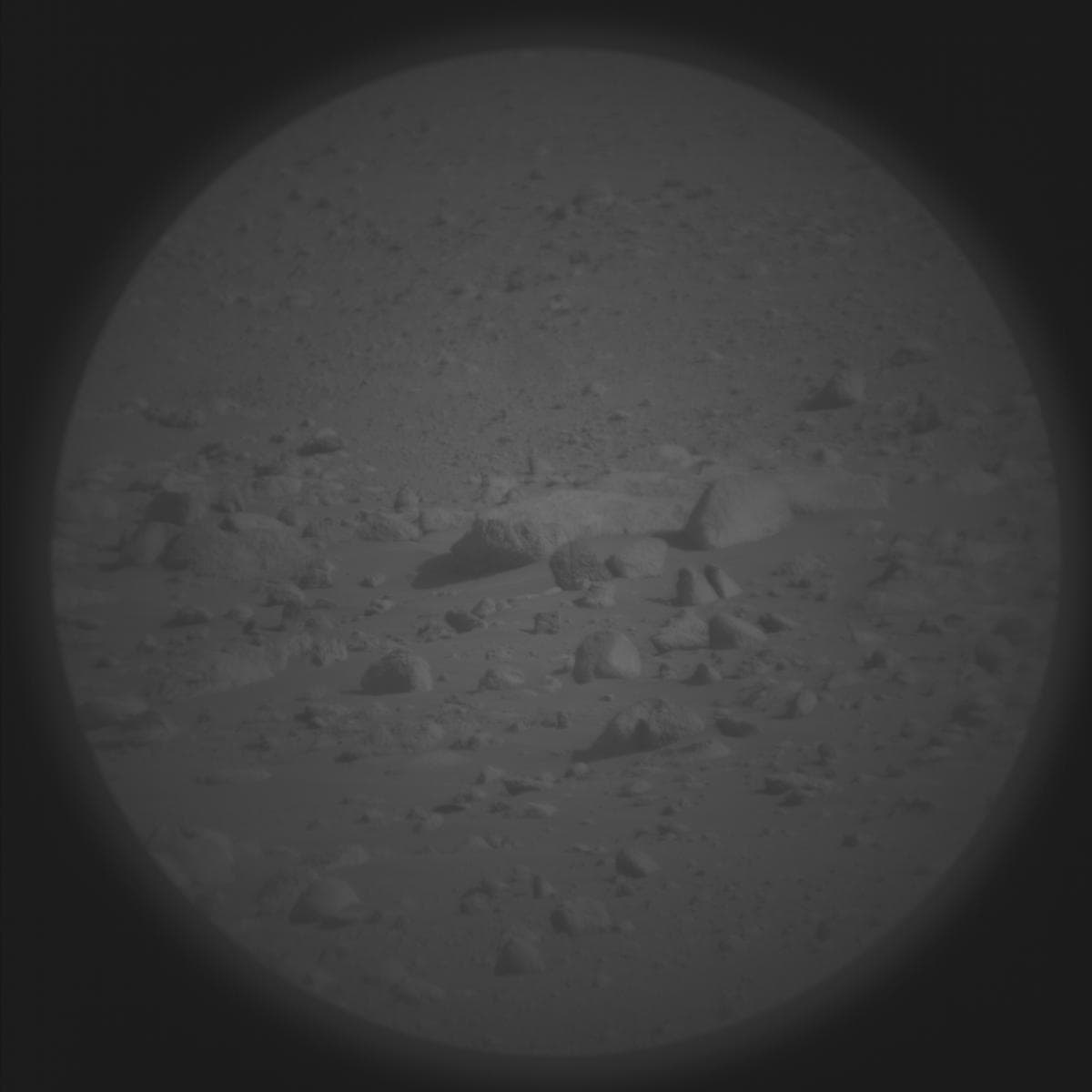 Foto de Marte da câmera SUPERCAM_RMI