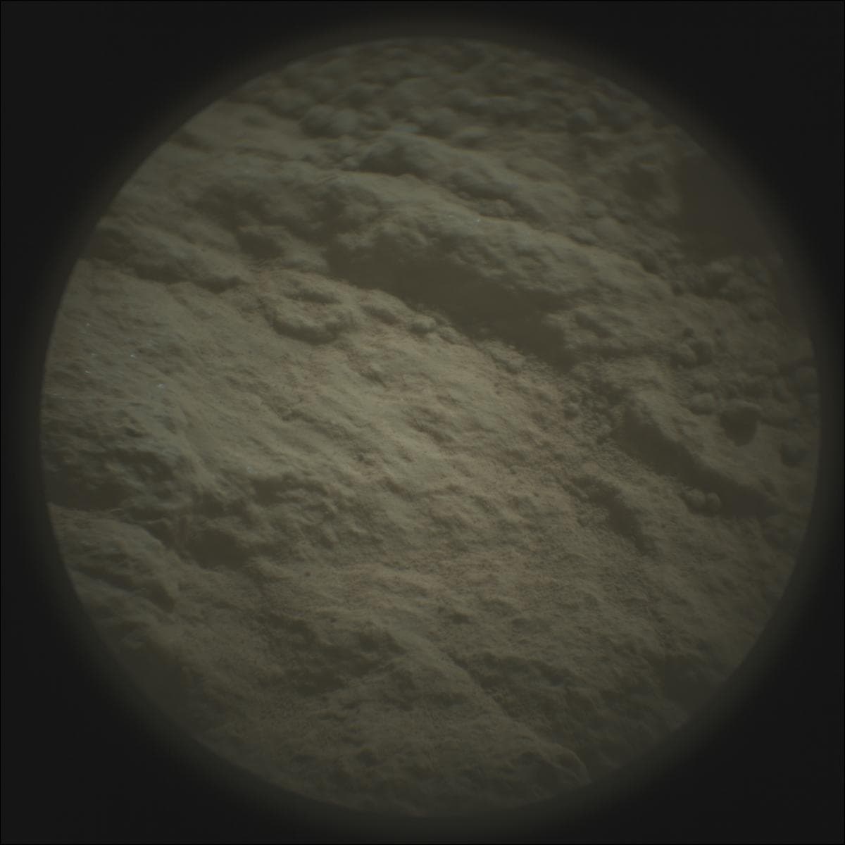 Foto de Marte da câmera SUPERCAM_RMI