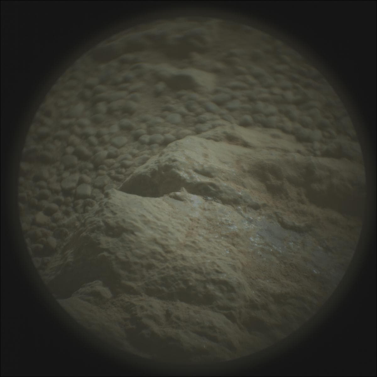 Foto de Marte da câmera SUPERCAM_RMI