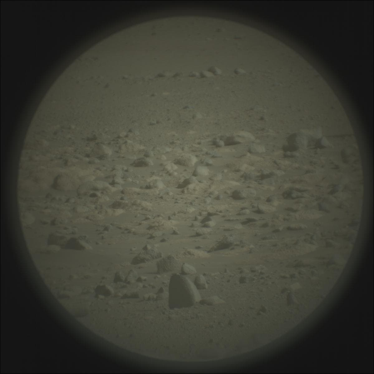 Foto de Marte da câmera SUPERCAM_RMI