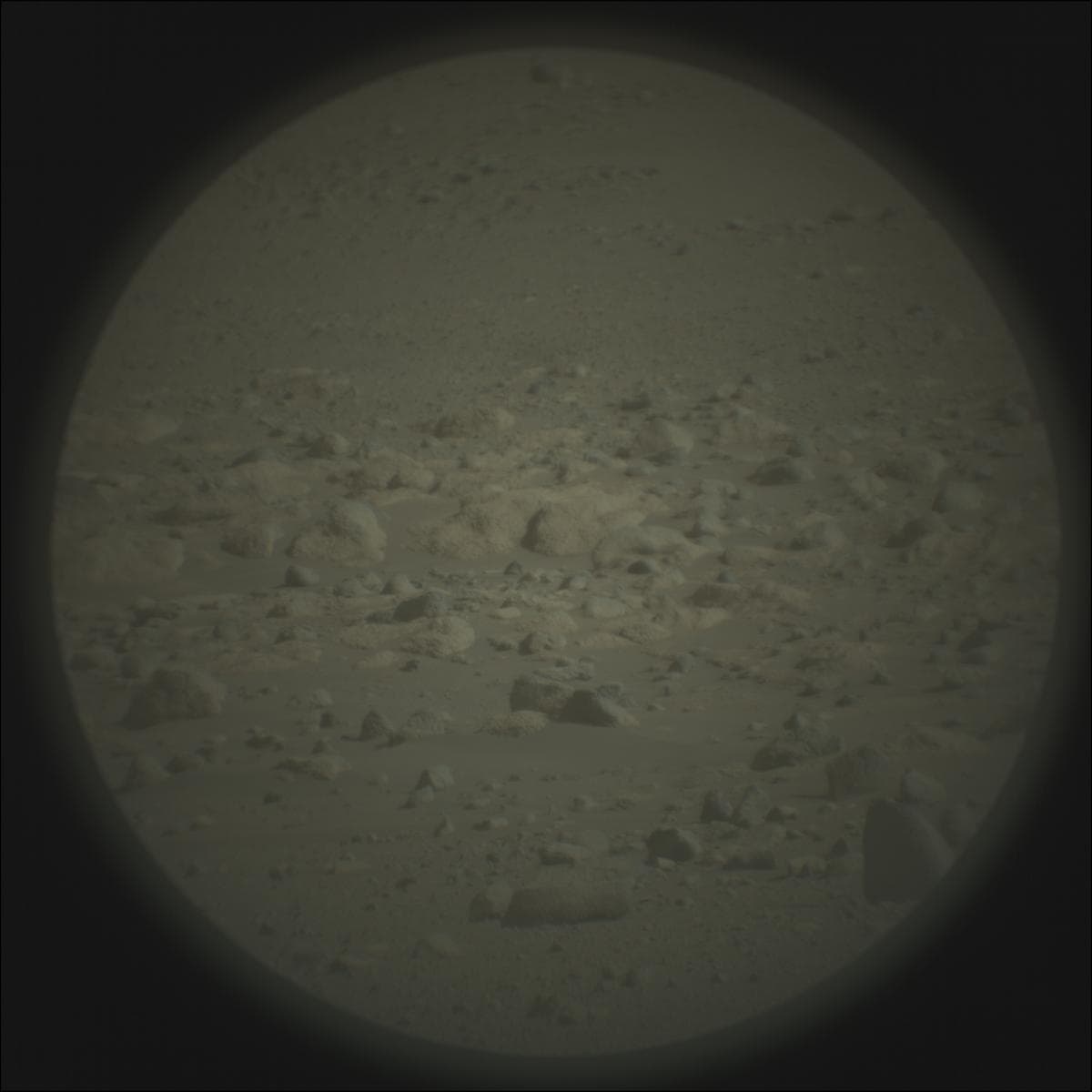 Foto de Marte da câmera SUPERCAM_RMI
