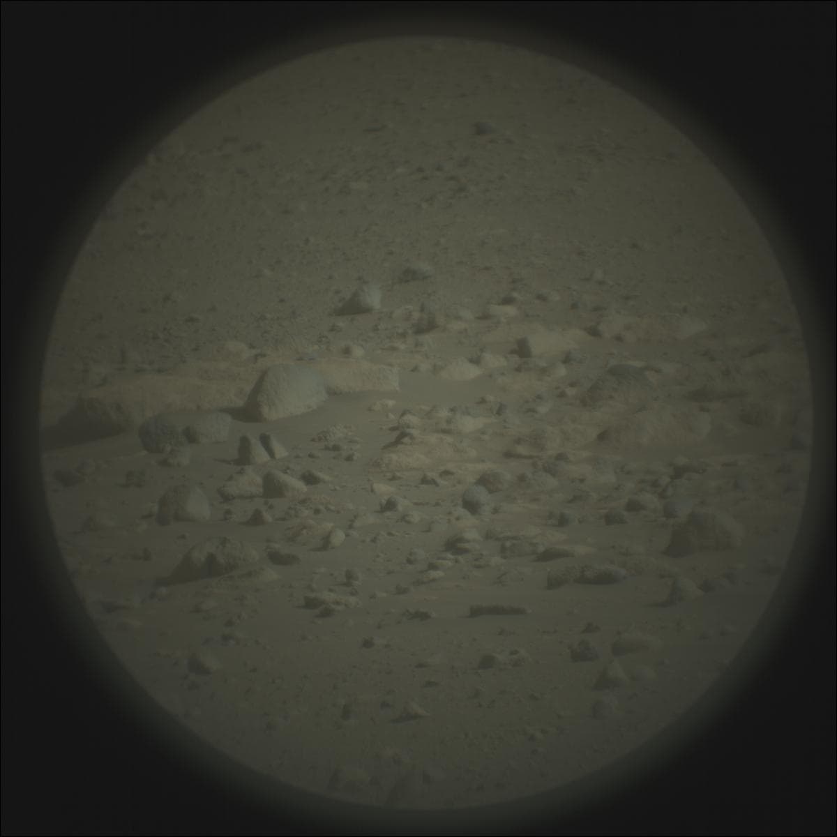 Foto de Marte da câmera SUPERCAM_RMI