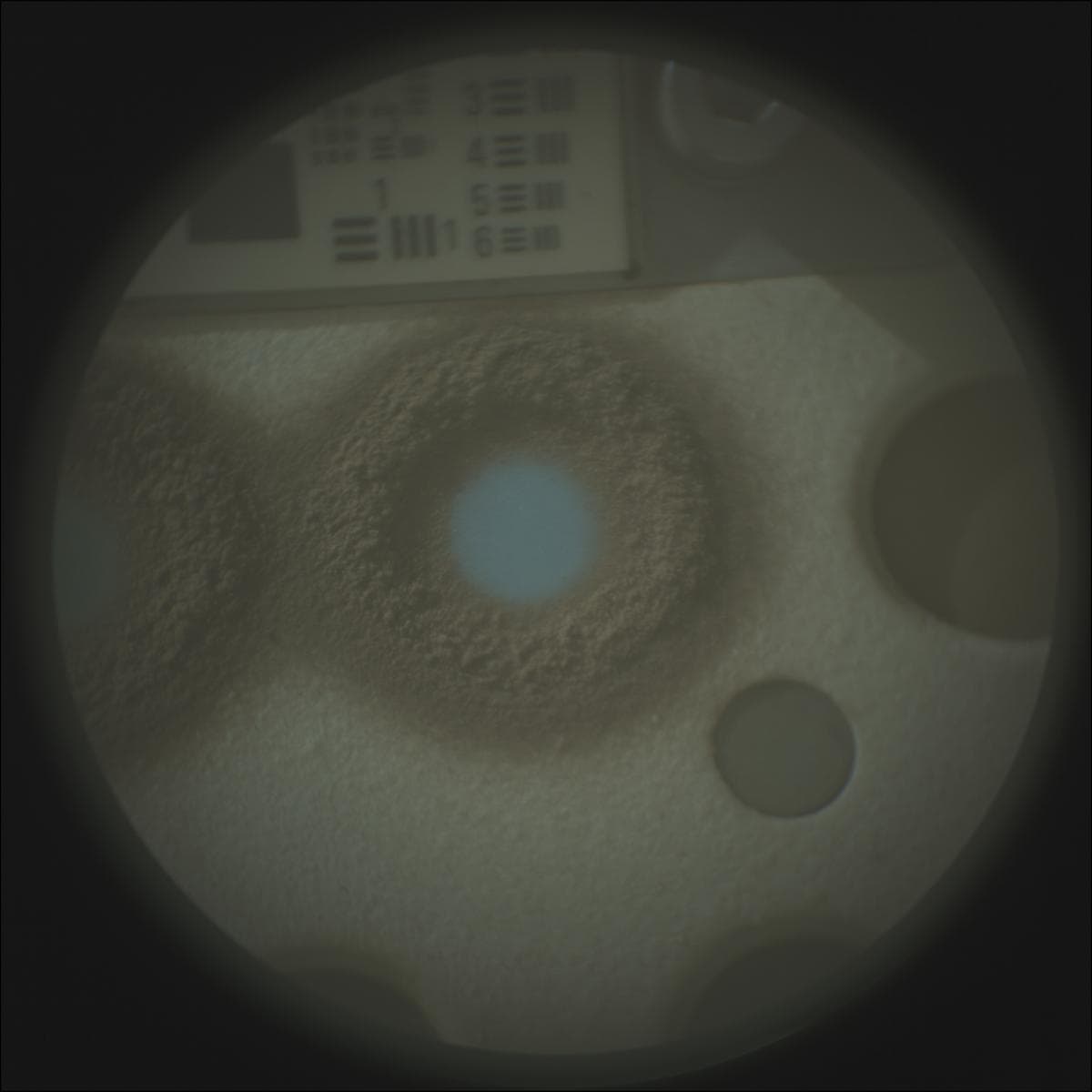Foto de Marte da câmera SUPERCAM_RMI