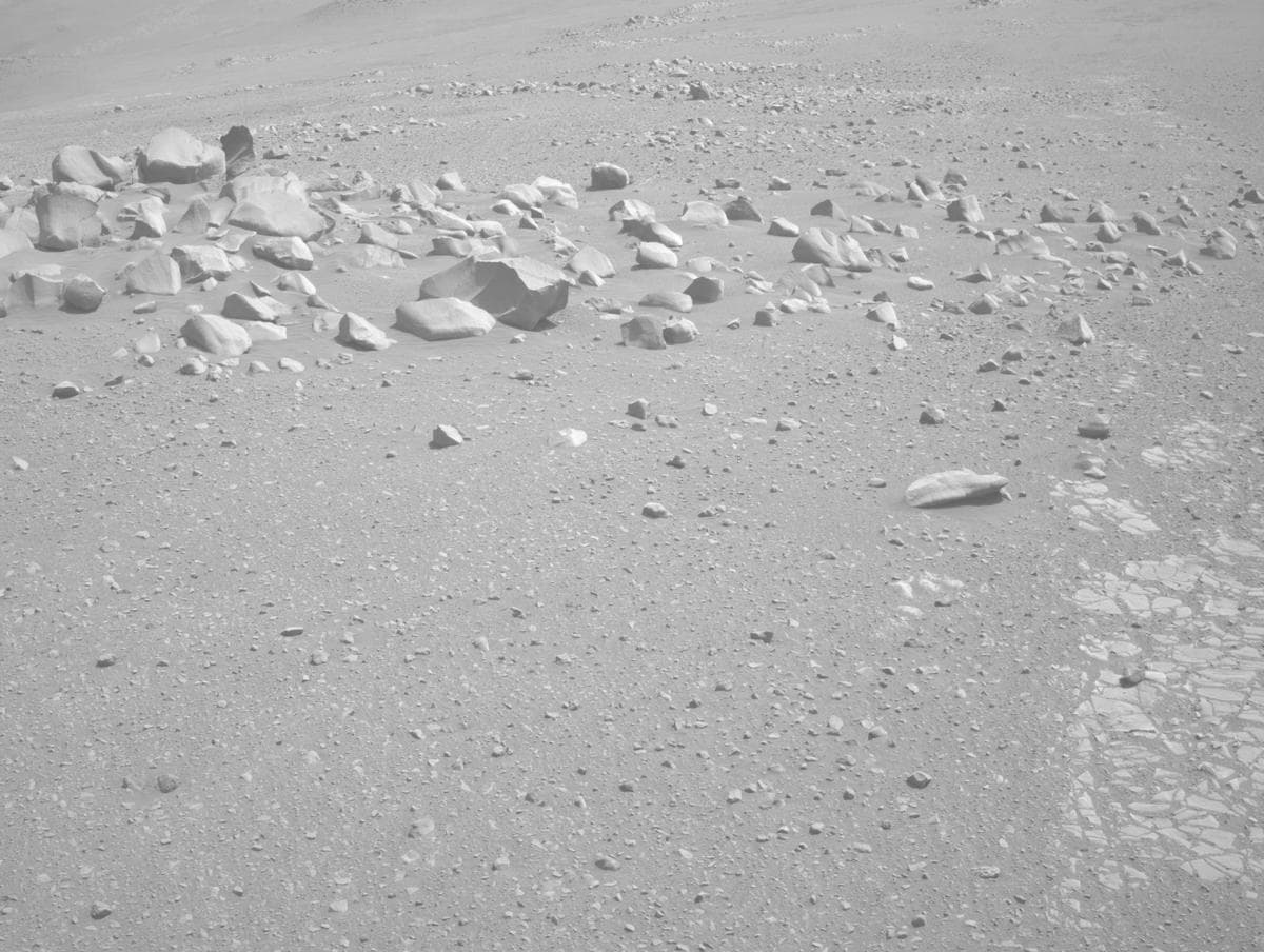 Foto de Marte da câmera NAVCAM_LEFT