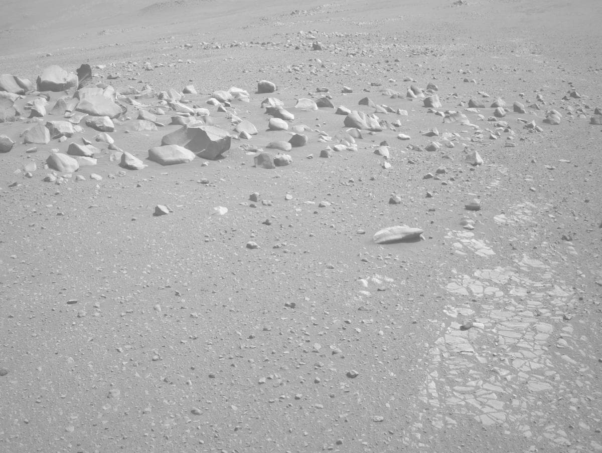 Foto de Marte da câmera NAVCAM_RIGHT