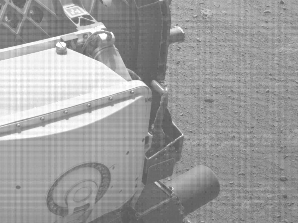 Foto de Marte da câmera NAVCAM_LEFT