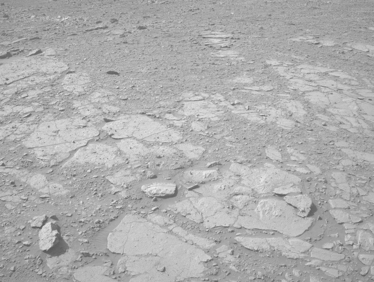 Foto de Marte da câmera NAVCAM_RIGHT
