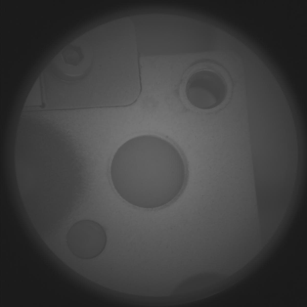 Foto de Marte da câmera SUPERCAM_RMI