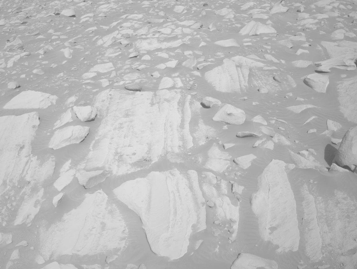 Foto de Marte da câmera NAVCAM_LEFT