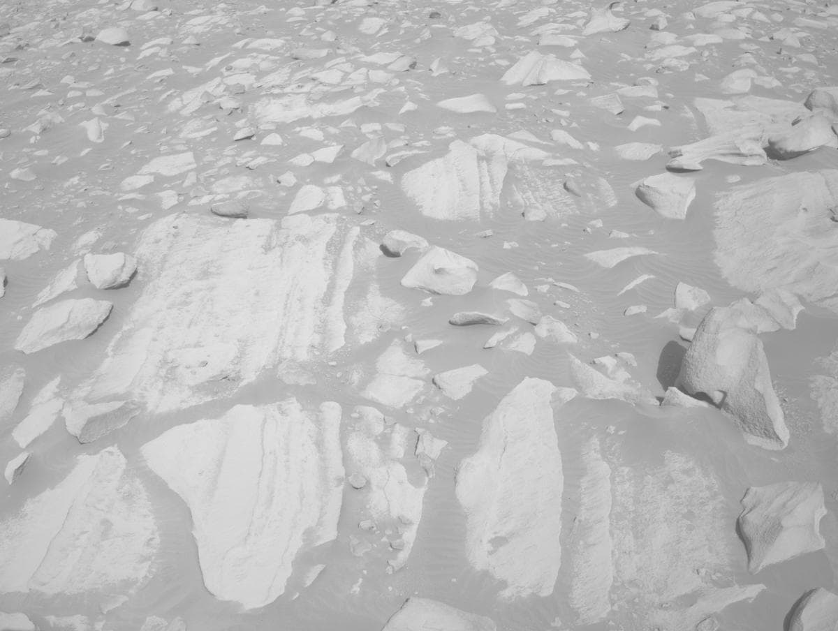 Foto de Marte da câmera NAVCAM_RIGHT