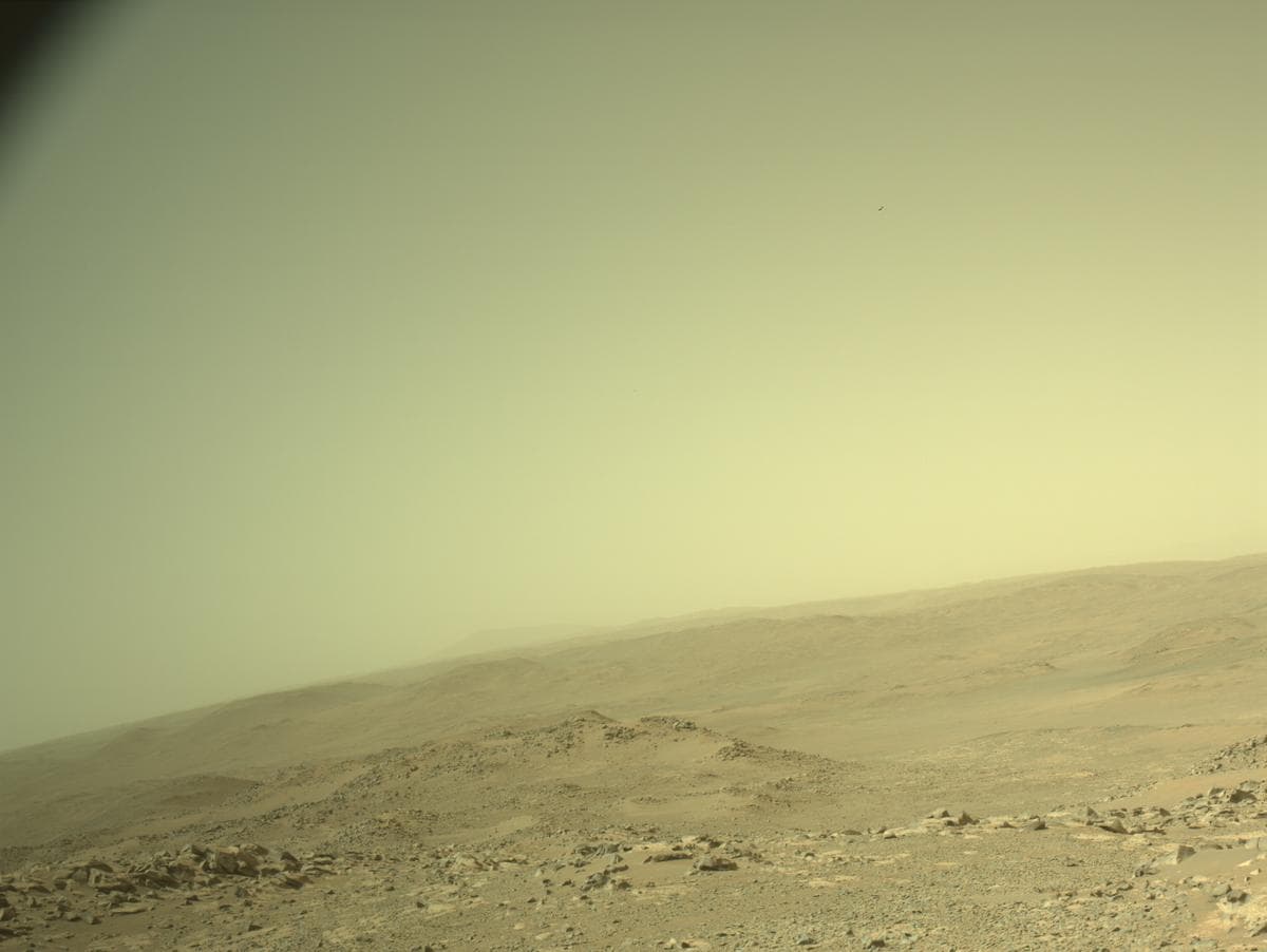 Mars image captured by NAVCAM_LEFT on Perseverance