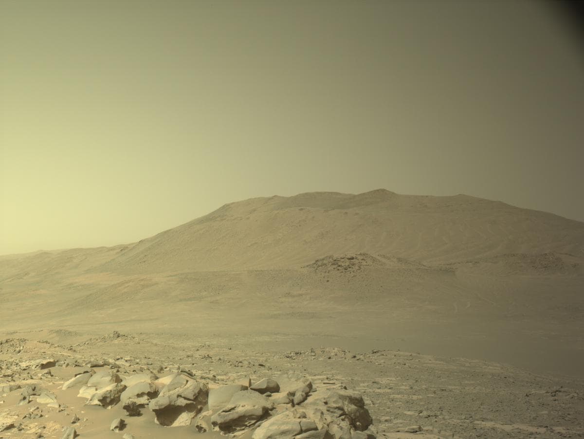 Mars image captured by NAVCAM_LEFT on Perseverance