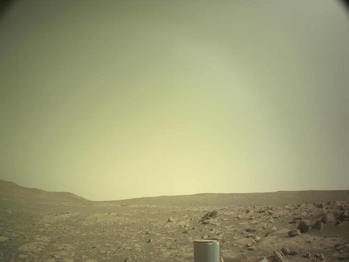 Mars image captured by NAVCAM_LEFT on Perseverance