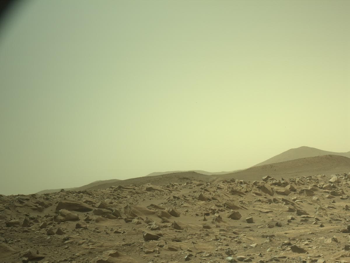 Mars image captured by NAVCAM_RIGHT on Perseverance
