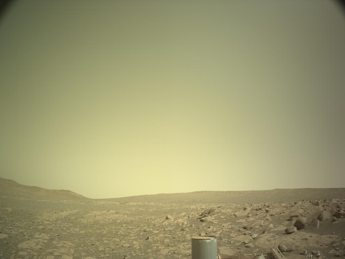 Mars image captured by NAVCAM_LEFT on Perseverance