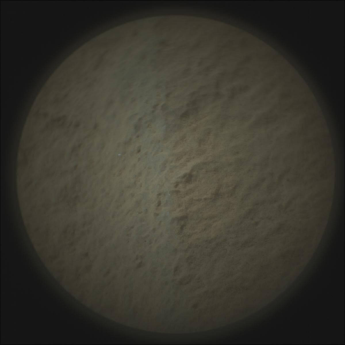 Mars image captured by SUPERCAM_RMI on Perseverance