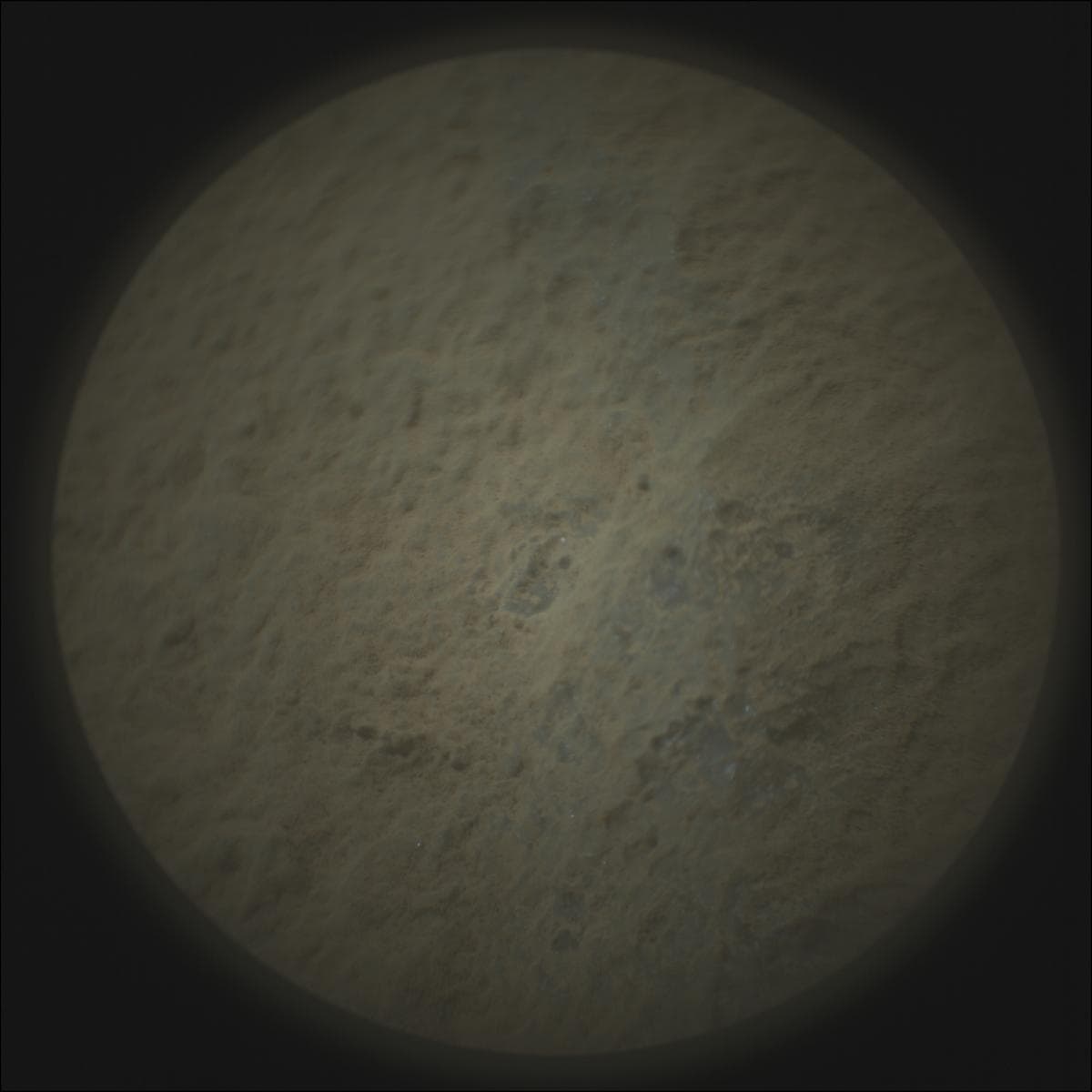 Mars image captured by SUPERCAM_RMI on Perseverance