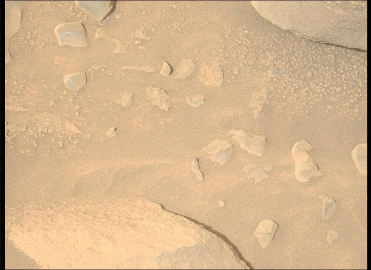 Mars image captured by MCZ_LEFT on Perseverance