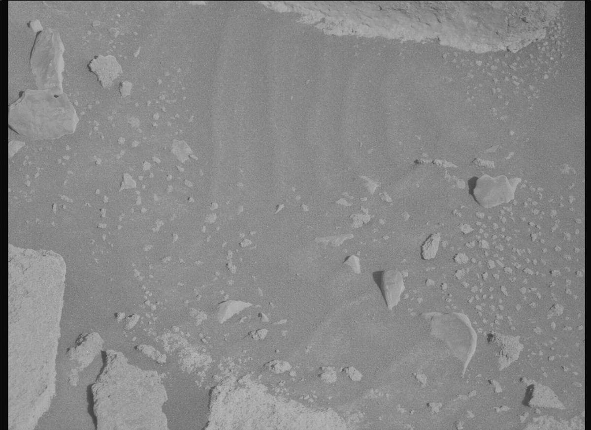 Mars image captured by MCZ_LEFT on Perseverance