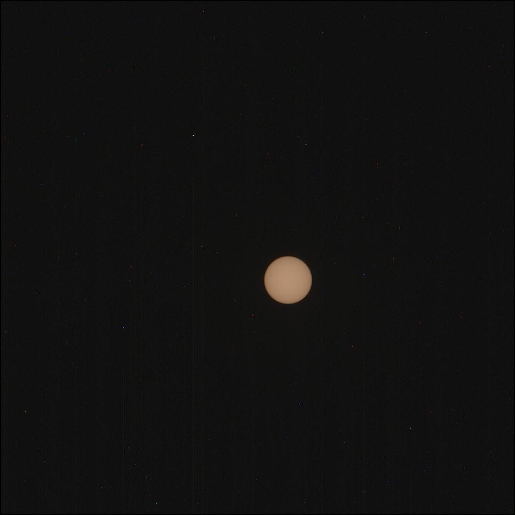 Mars image captured by MCZ_LEFT on Perseverance