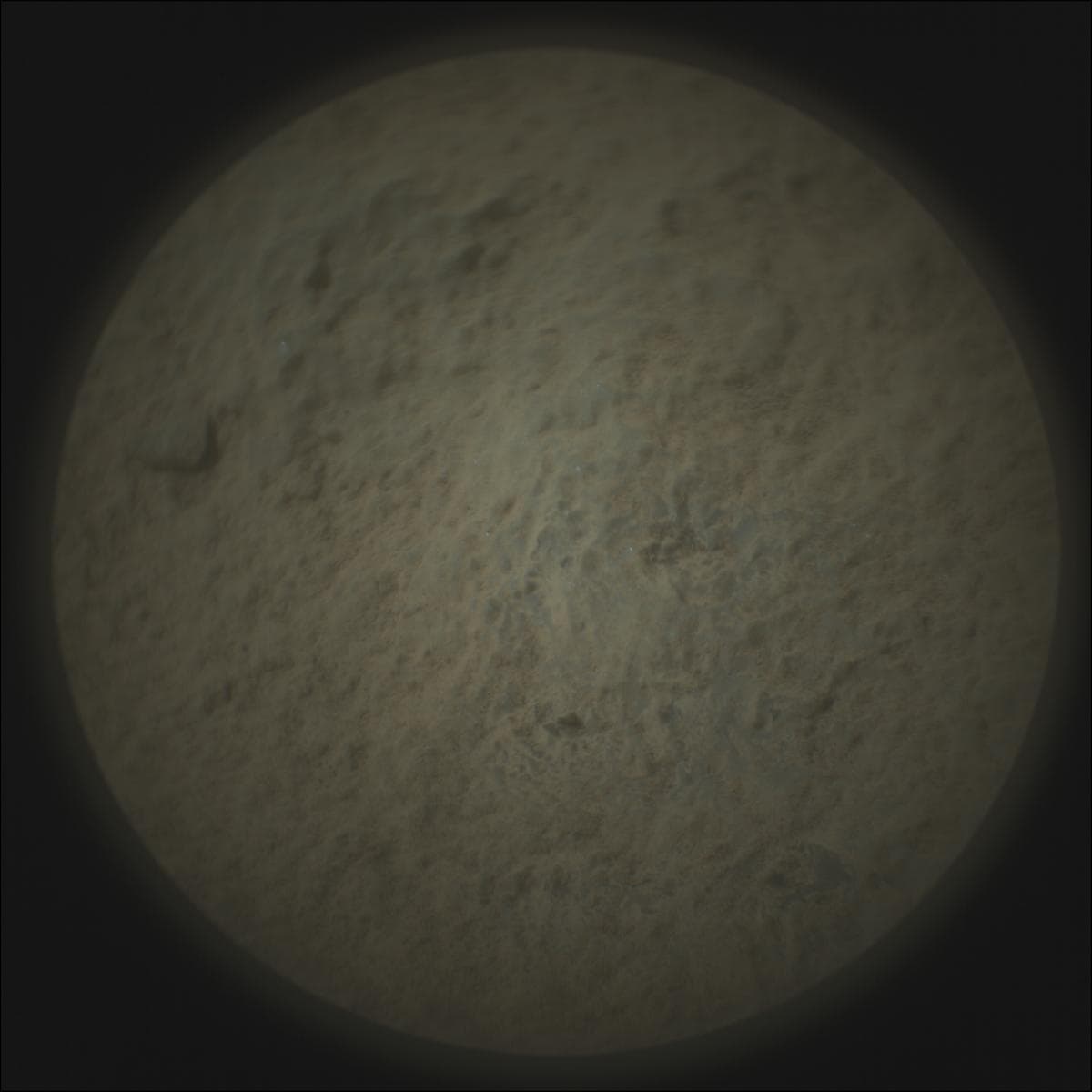 Mars image captured by SUPERCAM_RMI on Perseverance