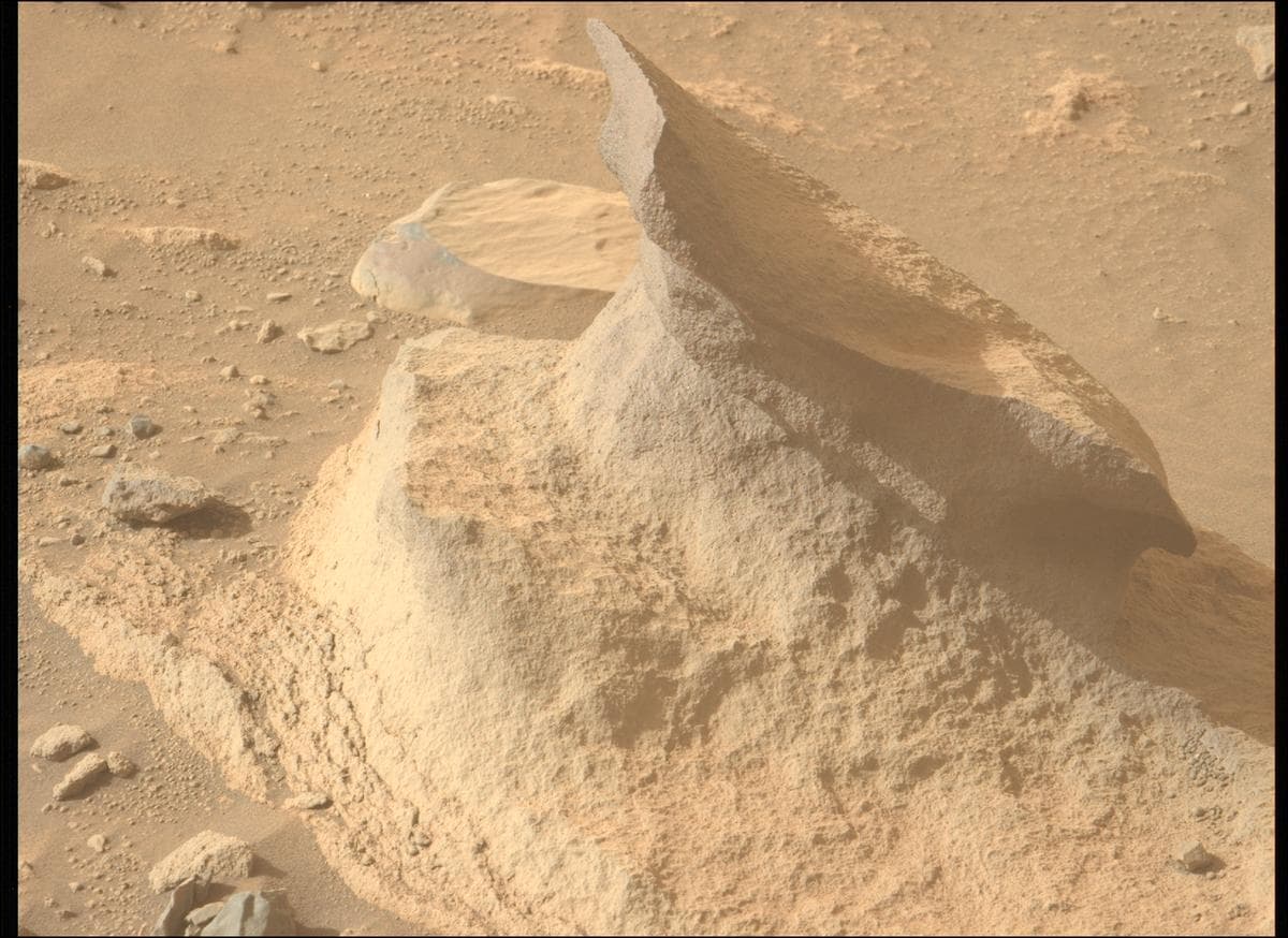 Mars image captured by MCZ_LEFT on Perseverance