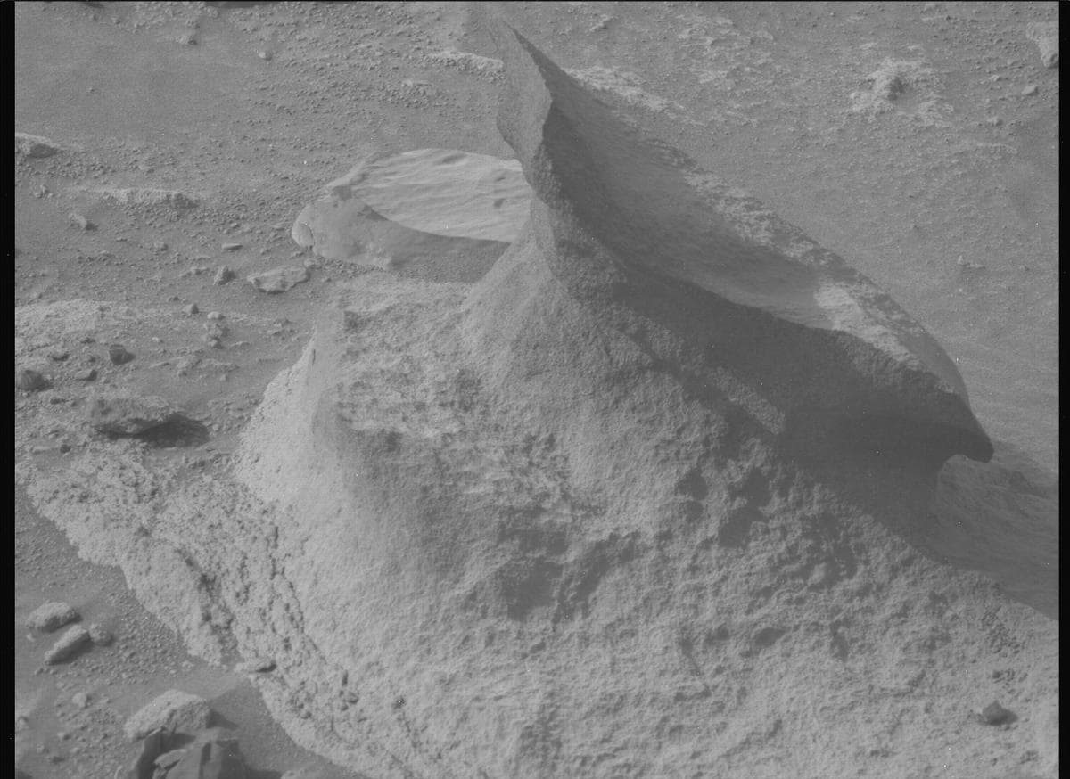 Mars image captured by MCZ_LEFT on Perseverance