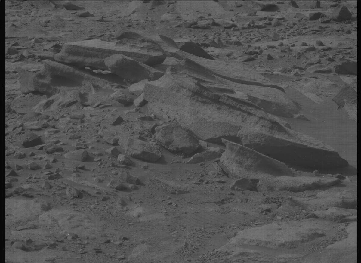 Mars image captured by MCZ_LEFT on Perseverance