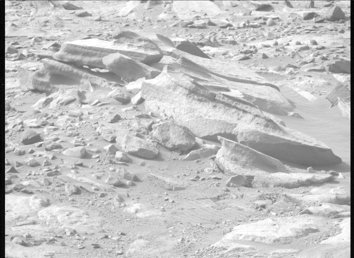Mars image captured by MCZ_LEFT on Perseverance