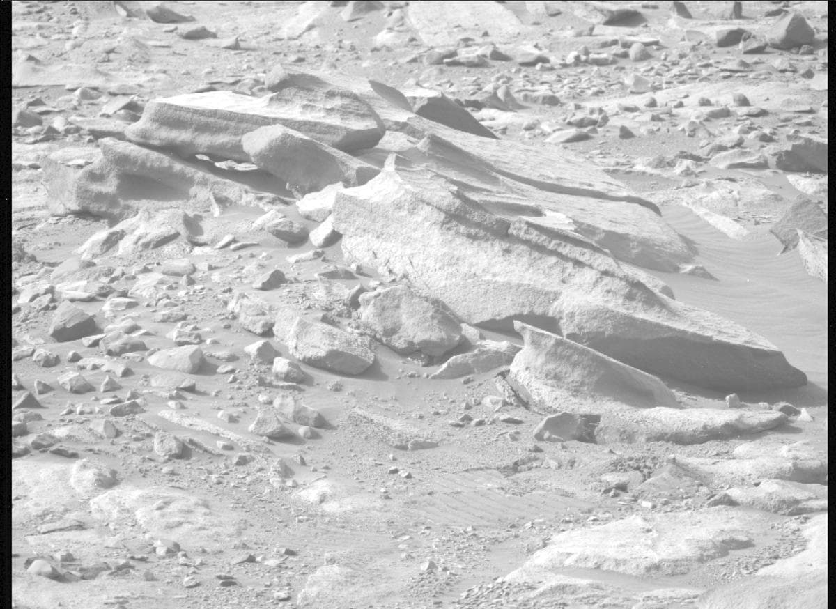 Mars image captured by MCZ_LEFT on Perseverance