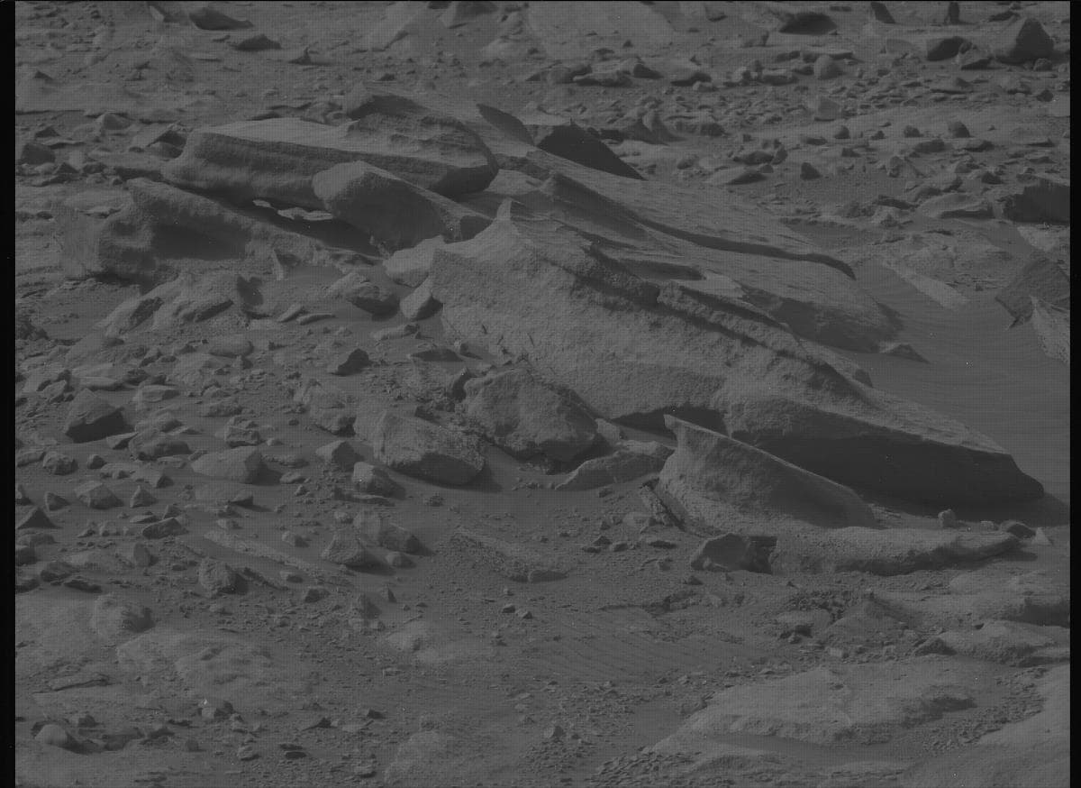 Mars image captured by MCZ_LEFT on Perseverance